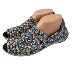 Corkys Women’s Size 9 FLOAT‎ MultiColor Woven Slip-On Comfort Shoes